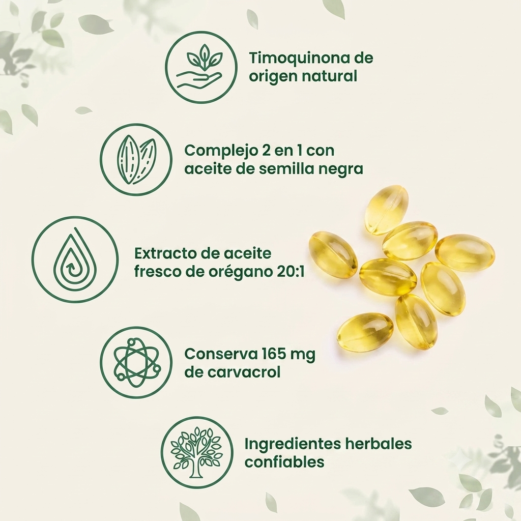 Capsulas de Oregano