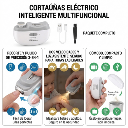 CORTA UÑAS ELECTRICO