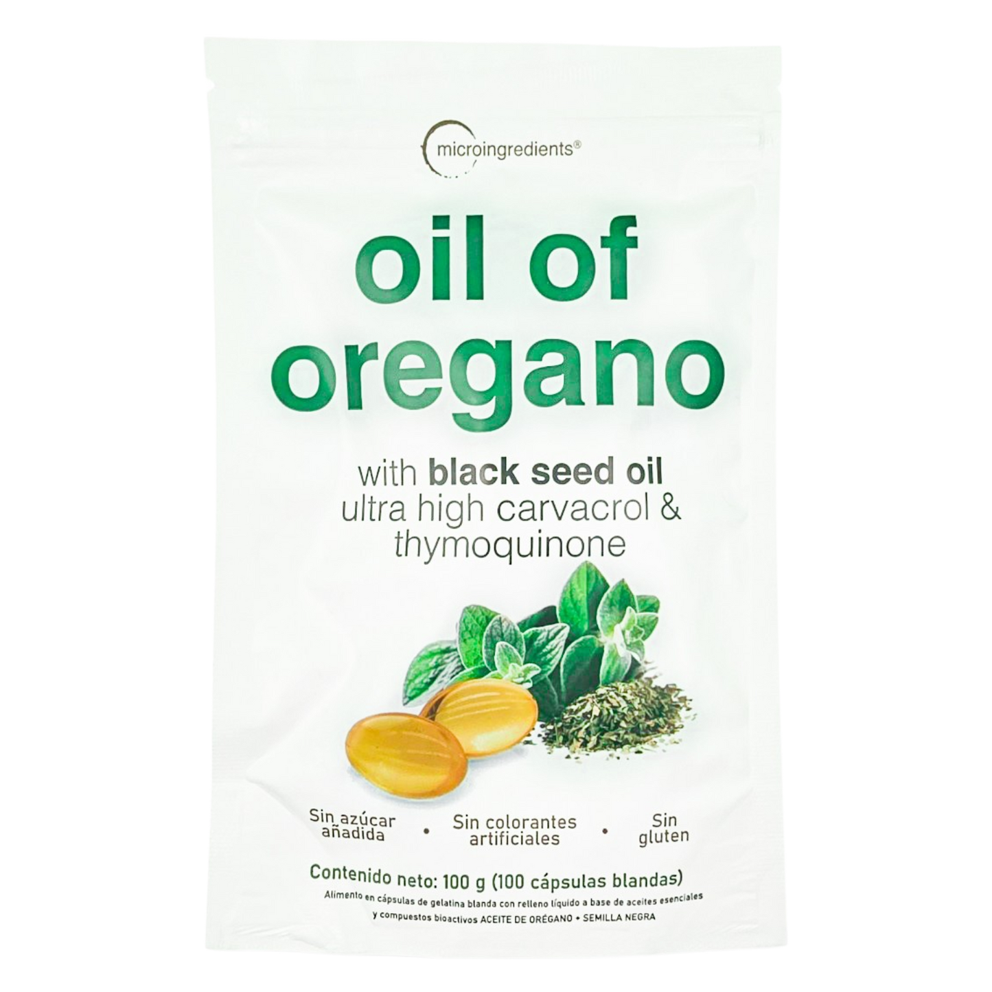 Capsulas de Oregano